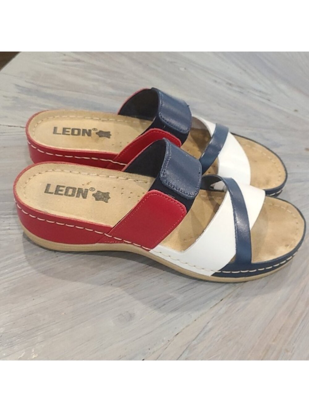 Leon genuine leather sandals super comfortable
